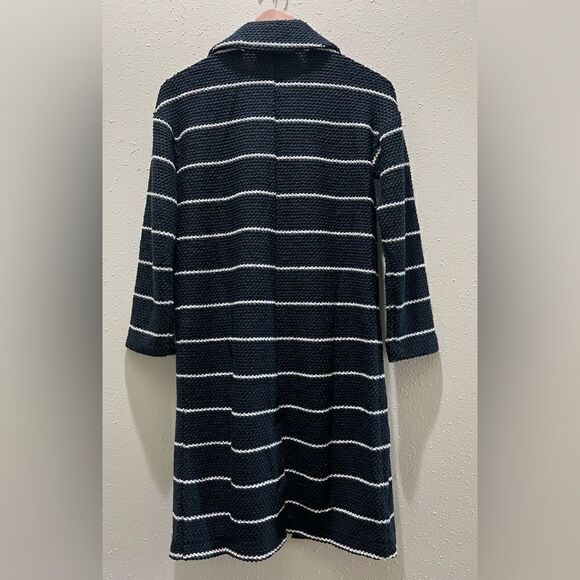 NWT MARINE LAYER Birdseye Coat in Real Black Size XS - Picture 4 of 12